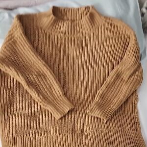 Aeri Mock Neck Chenille Sweater
